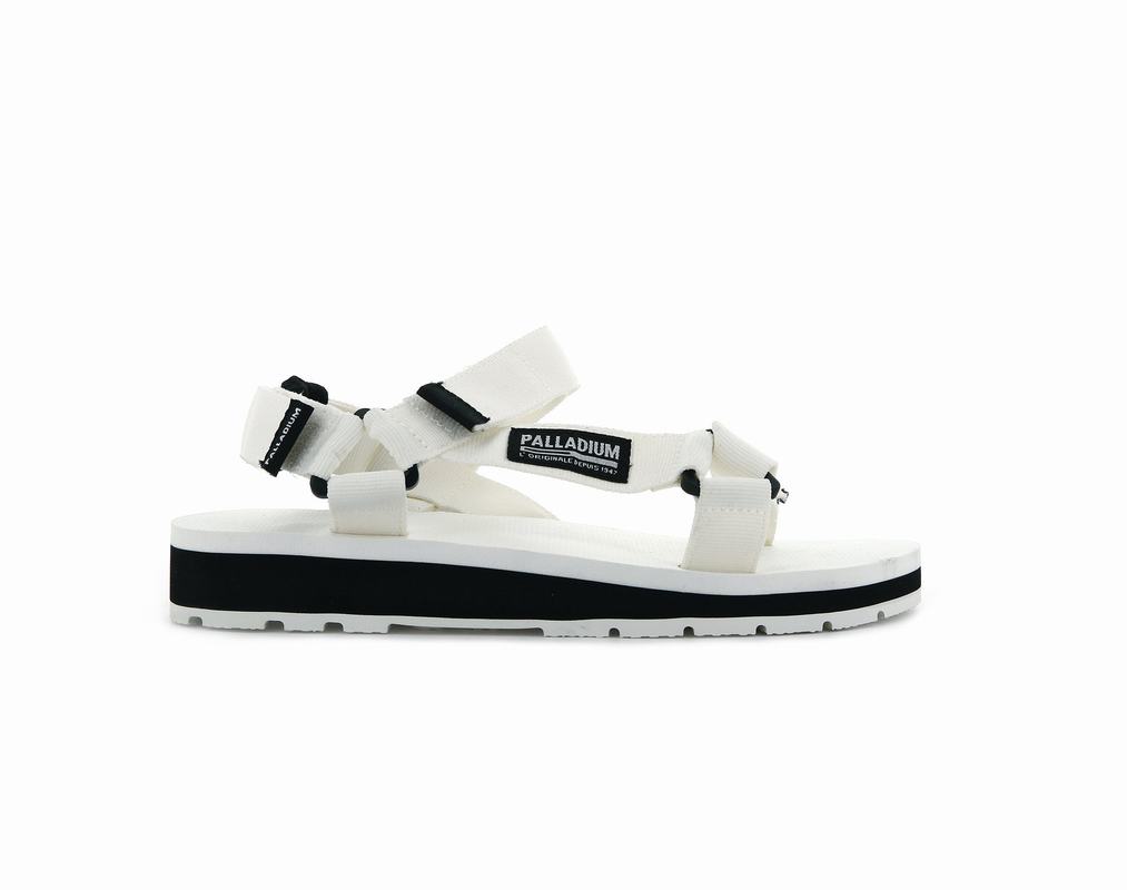 Palladium Outdoorsy Urbanity Mens Sandals White Australia [NSEURV-673]